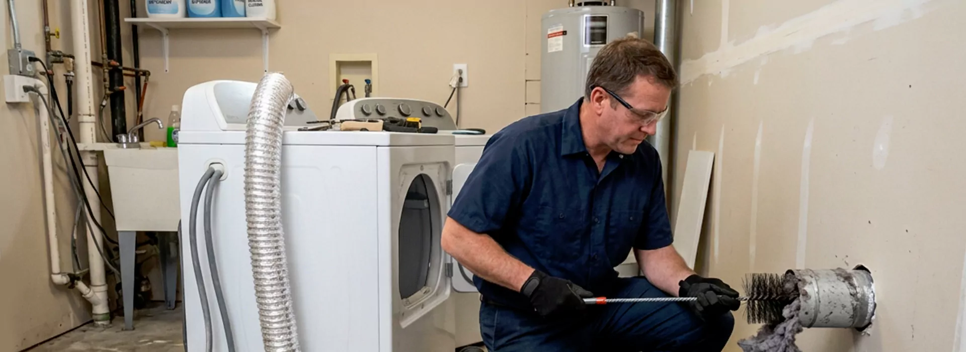 Clogged Dryer Vent Repair in Waco, Texas