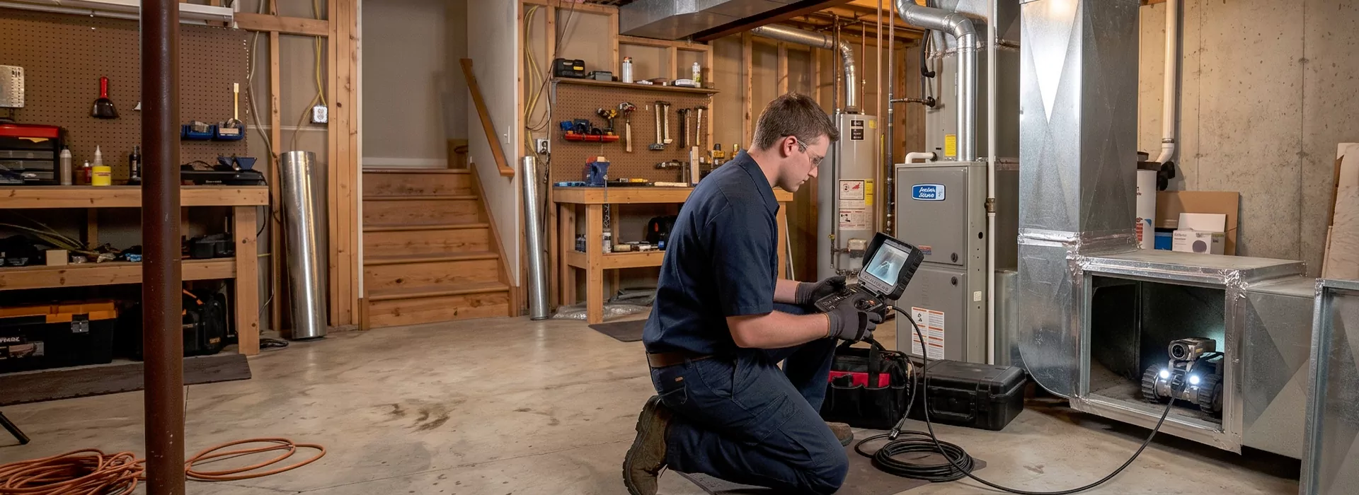 Robotic Duct Inspection Waco, Texas