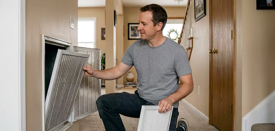 AC Air Filter Replacement in Waco, TX