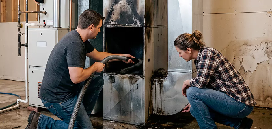 Fire and Flood Duct Restoration in Waco, TX