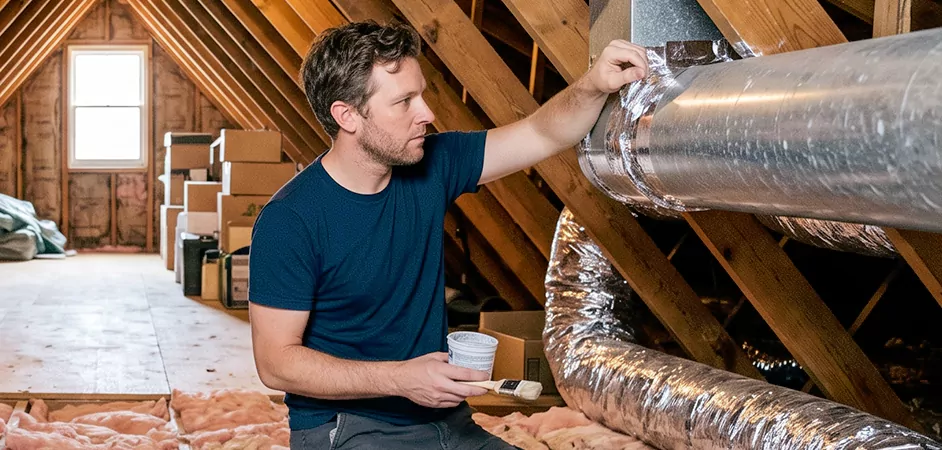 Duct Board Leak Repair in Waco