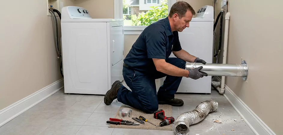 Dryer Vent Replacement in Waco