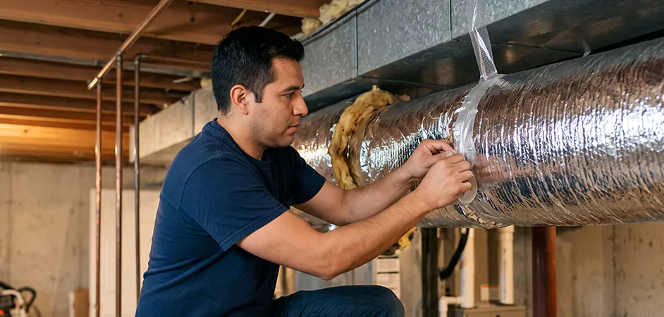 Duct Insulation Upgrade in Waco