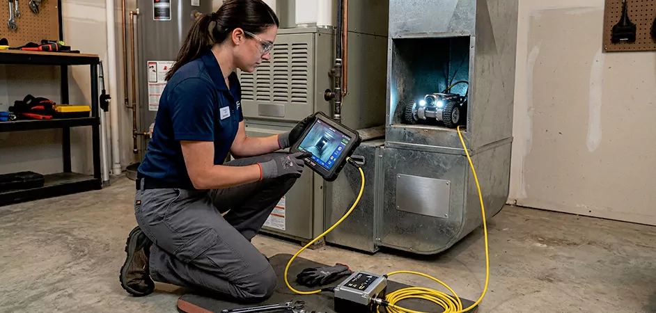Robotic Duct Inspection in Waco